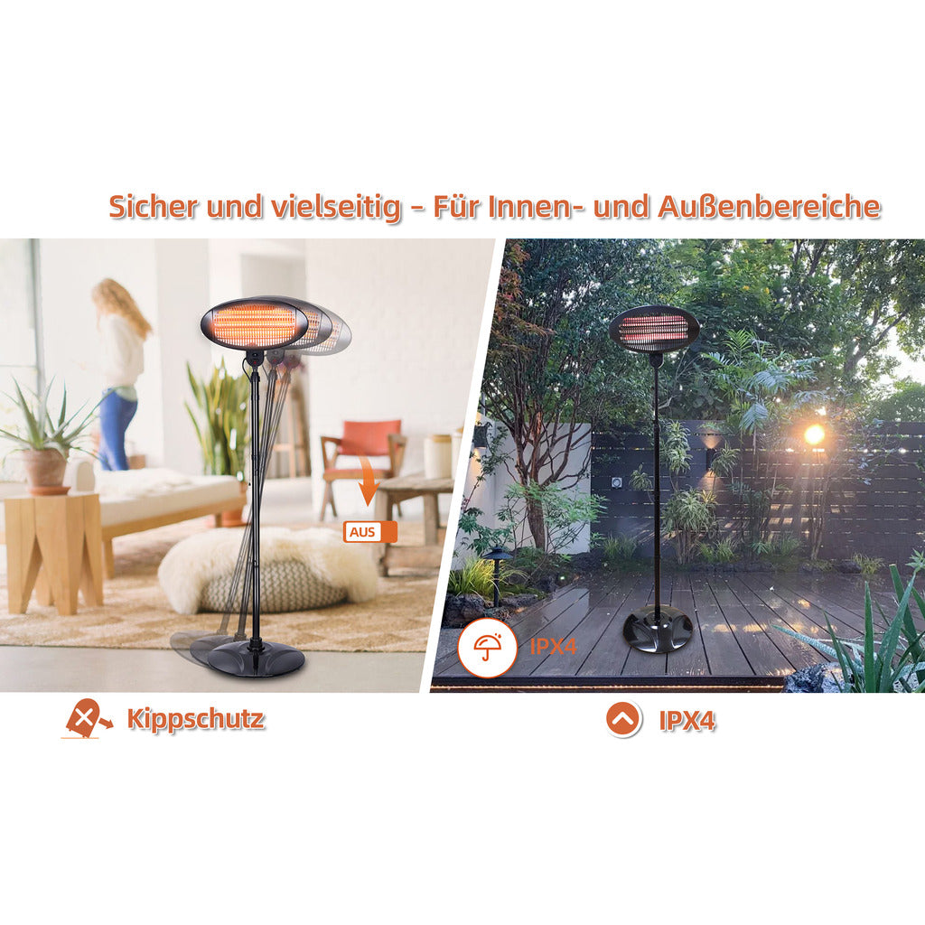 SHX Heizstrahler auf Standfuß