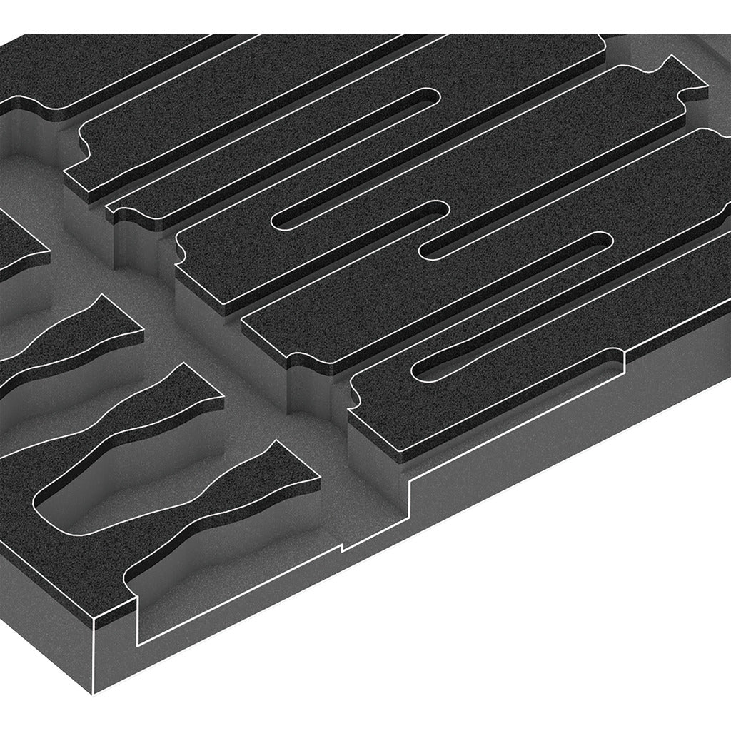 Screwdriver Set 1 9710 / 18-piece / with foam insert