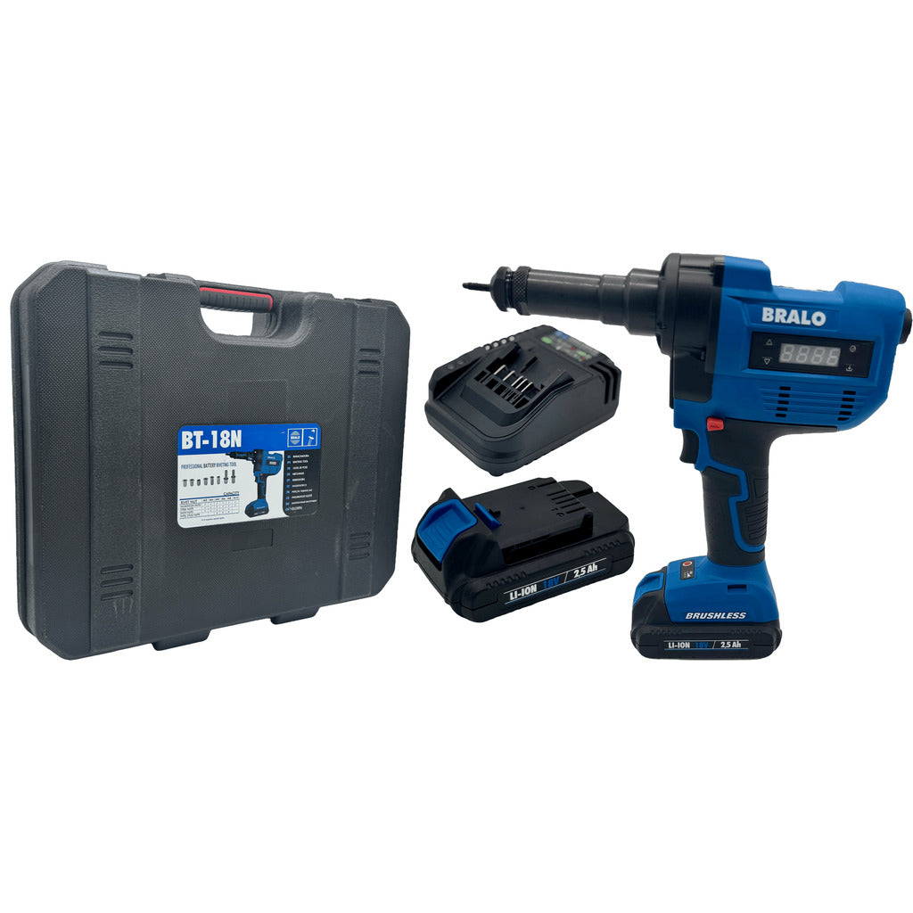 Rivettatrice a batteria per rivetti ciechi BT-18N