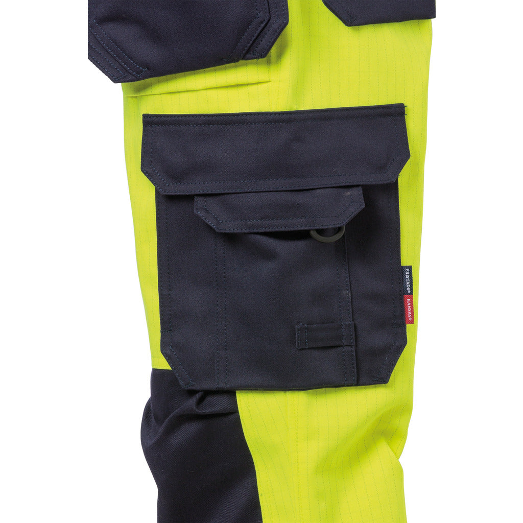 Pantaloni da lavoro ad alta visibilità Flame da donna classe 2 2589 FLAM