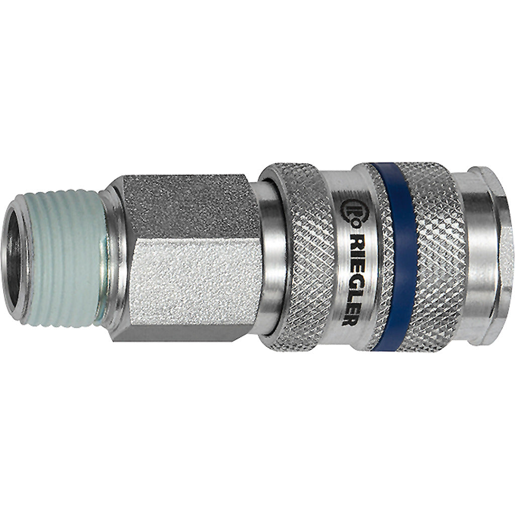 Giunti rapidi NW 7.8, filettatura esterna / serie "R25ST"