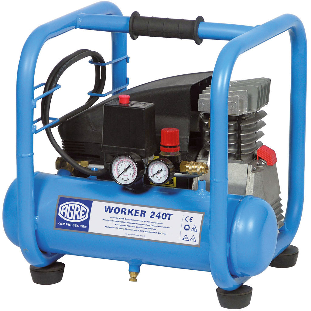 Montagekompressor Worker 240TW tragbar