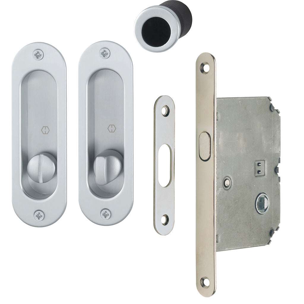 Sliding door handle set 4930 - WC