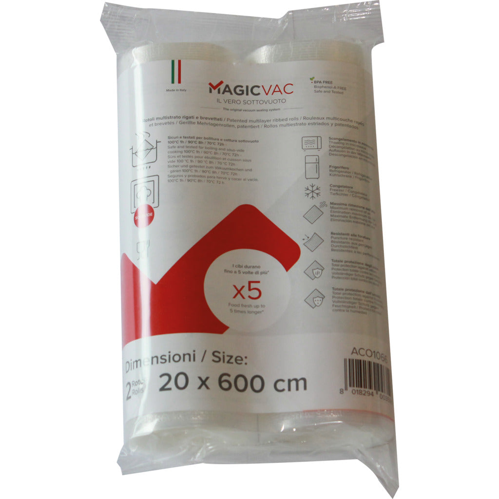 Vacuum rolls with longitudinal grooves