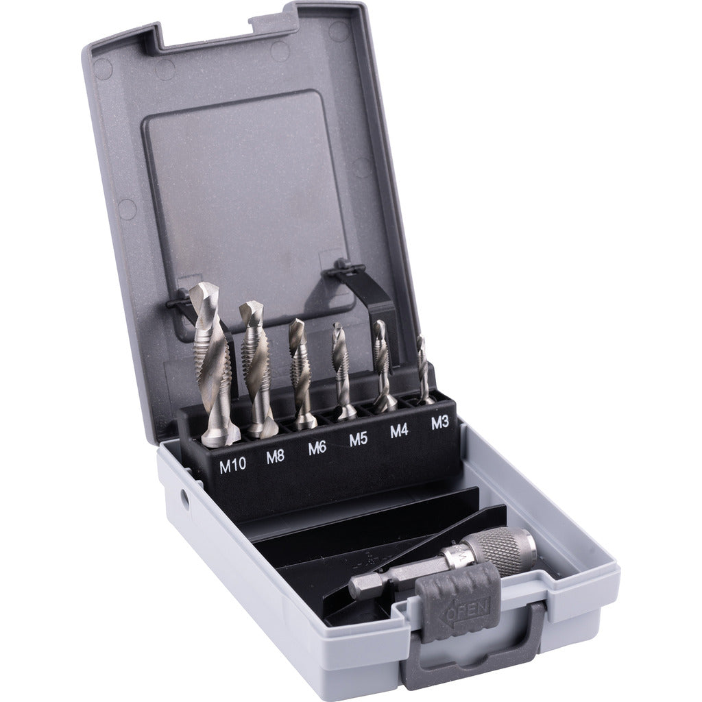 Kombi-Gewindebohrer-Satz