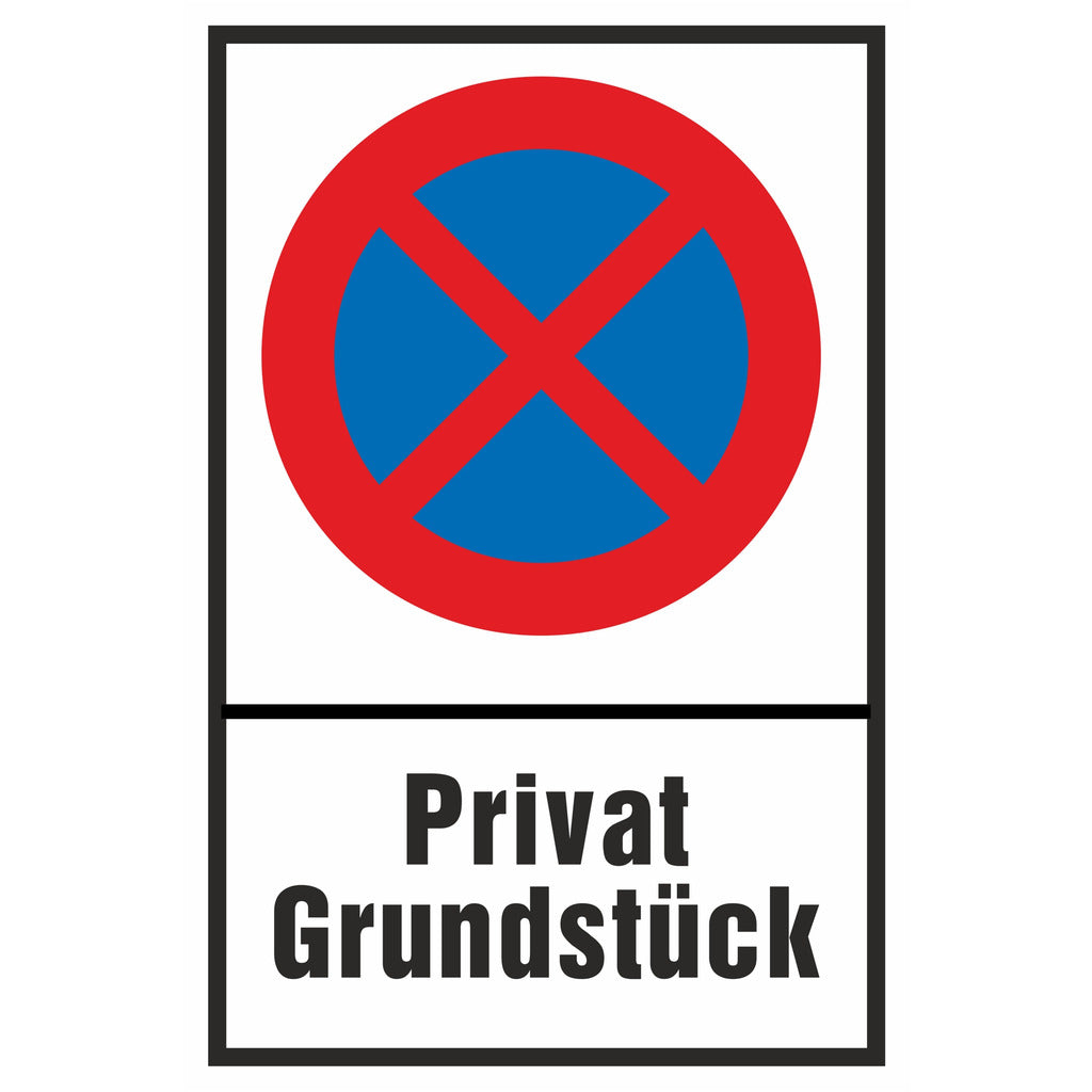 Sign - Private property