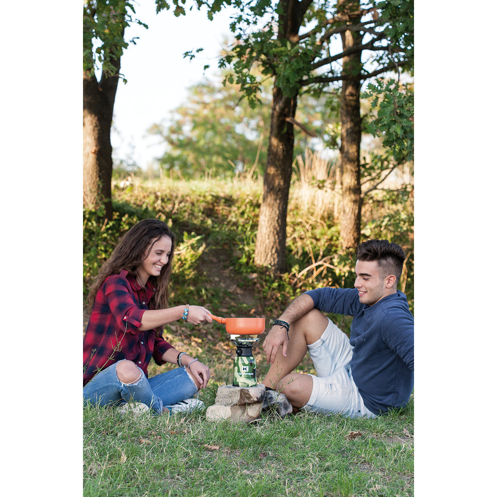 Camouflage gas stove / 1-burner