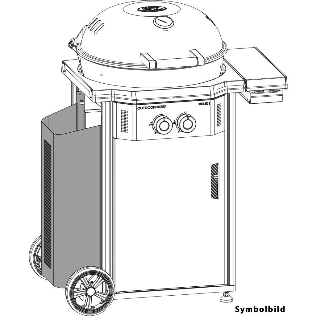 11 kg gas cylinder kit / Davos