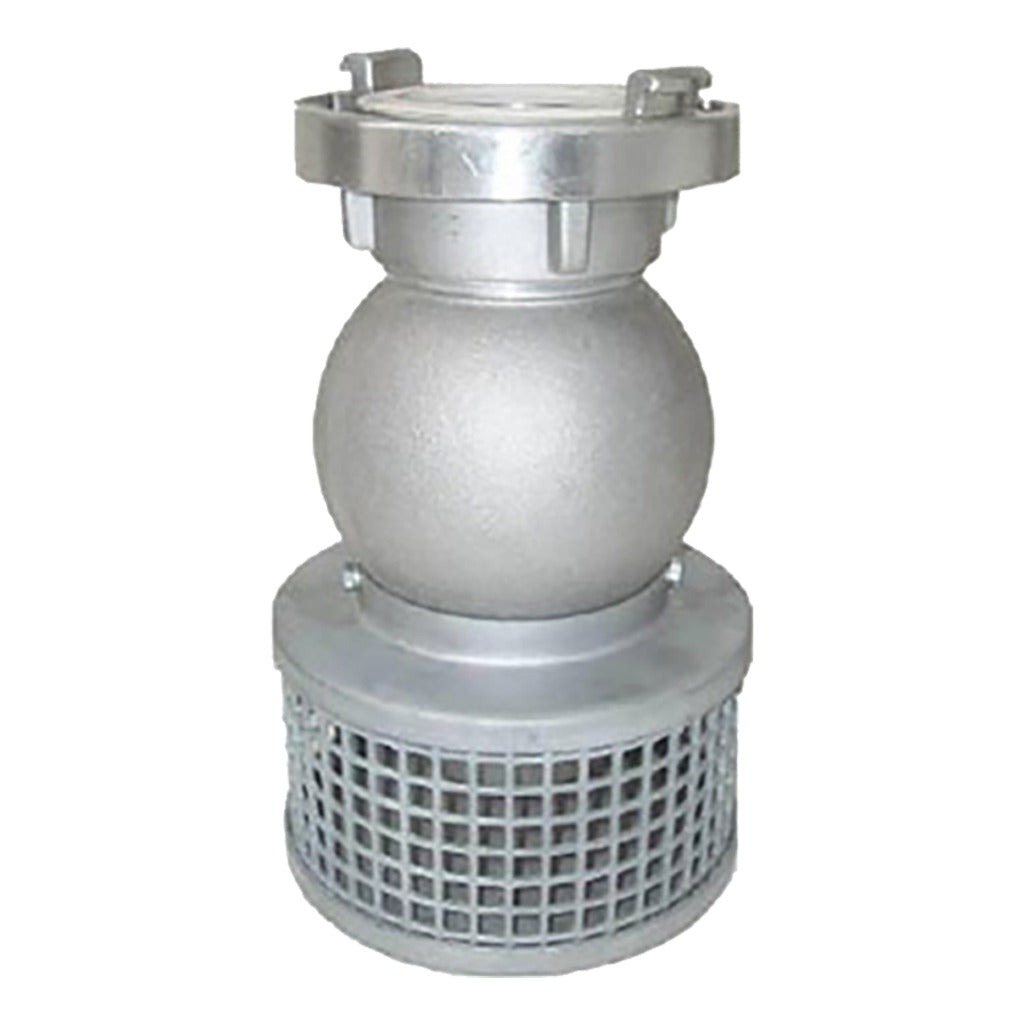 Suction strainer without return valve