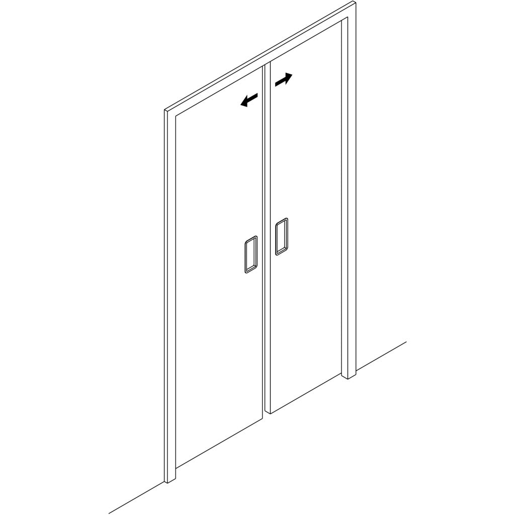 Beschlägesatz HAWA-Symmetric 80/Z