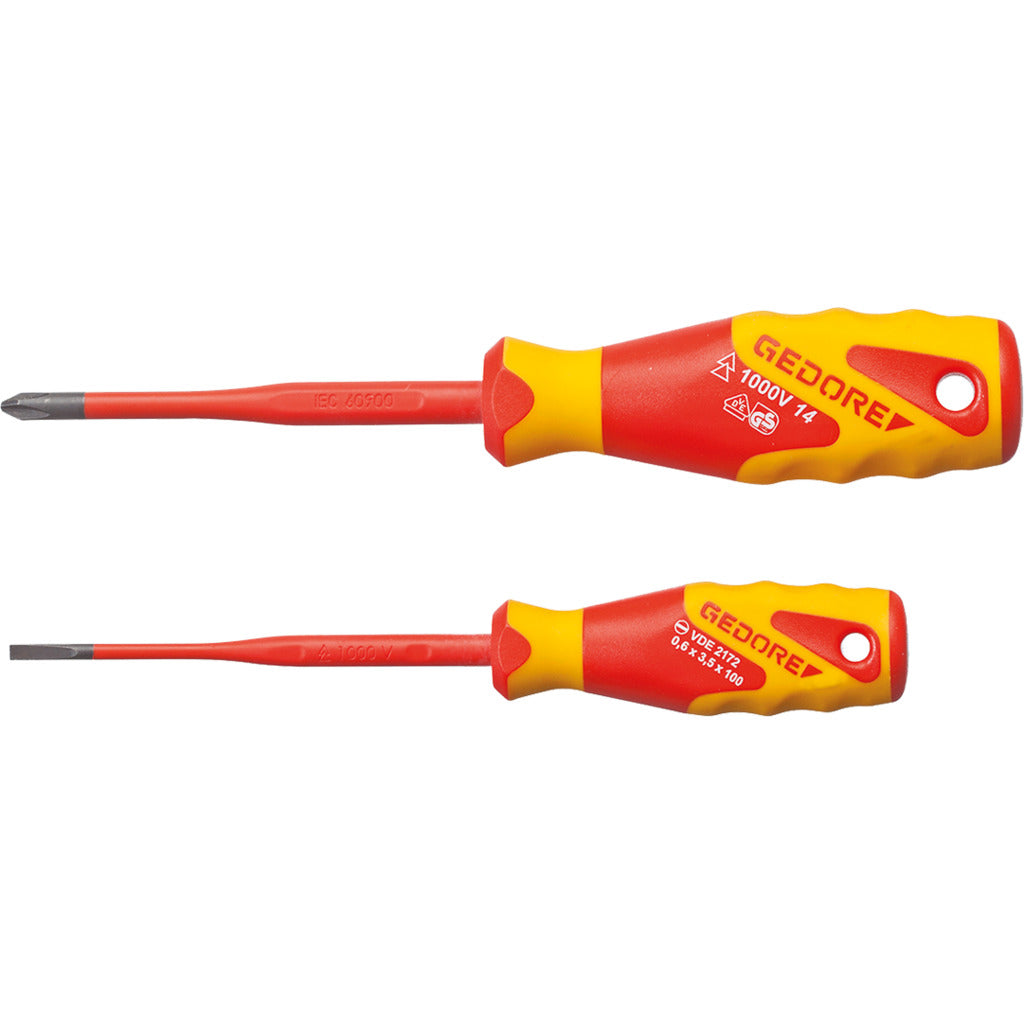 VDE screwdriver set 2-piece