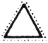 Precision needle file triangular, shape C