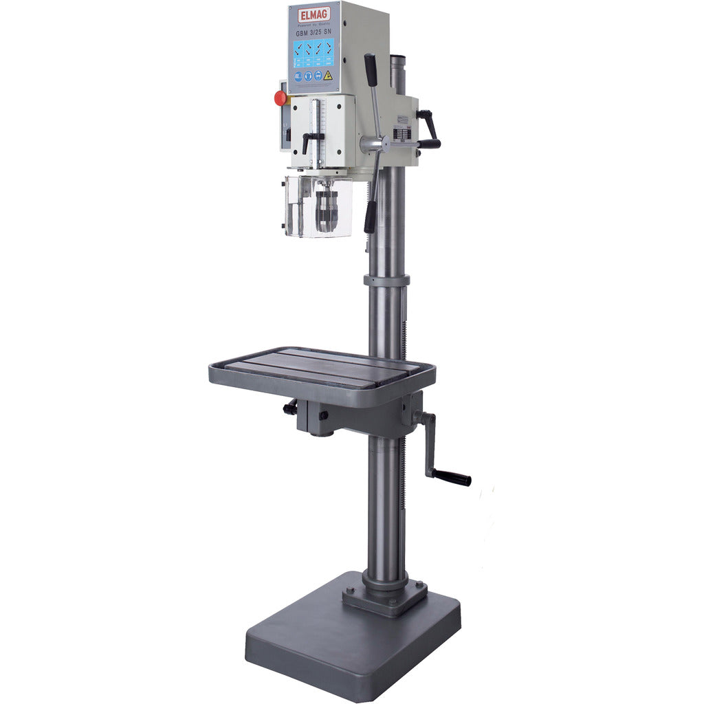 Geared table and column drilling machine series GBM 3 / 25