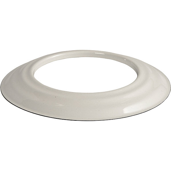 Bertrams Rauchrohr-Rosetten / EMAIL weiß