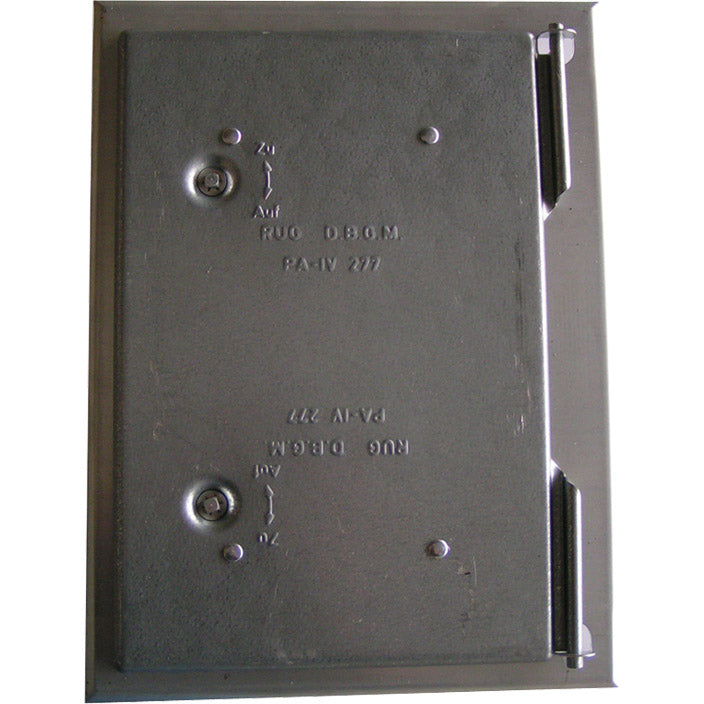 Porta del camino a tenuta di gas con 2 serrature quadrate