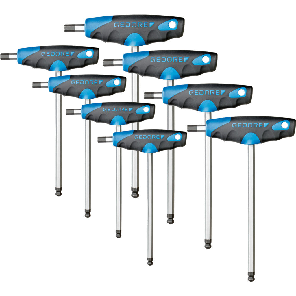 Set di 8 chiavi a brugola