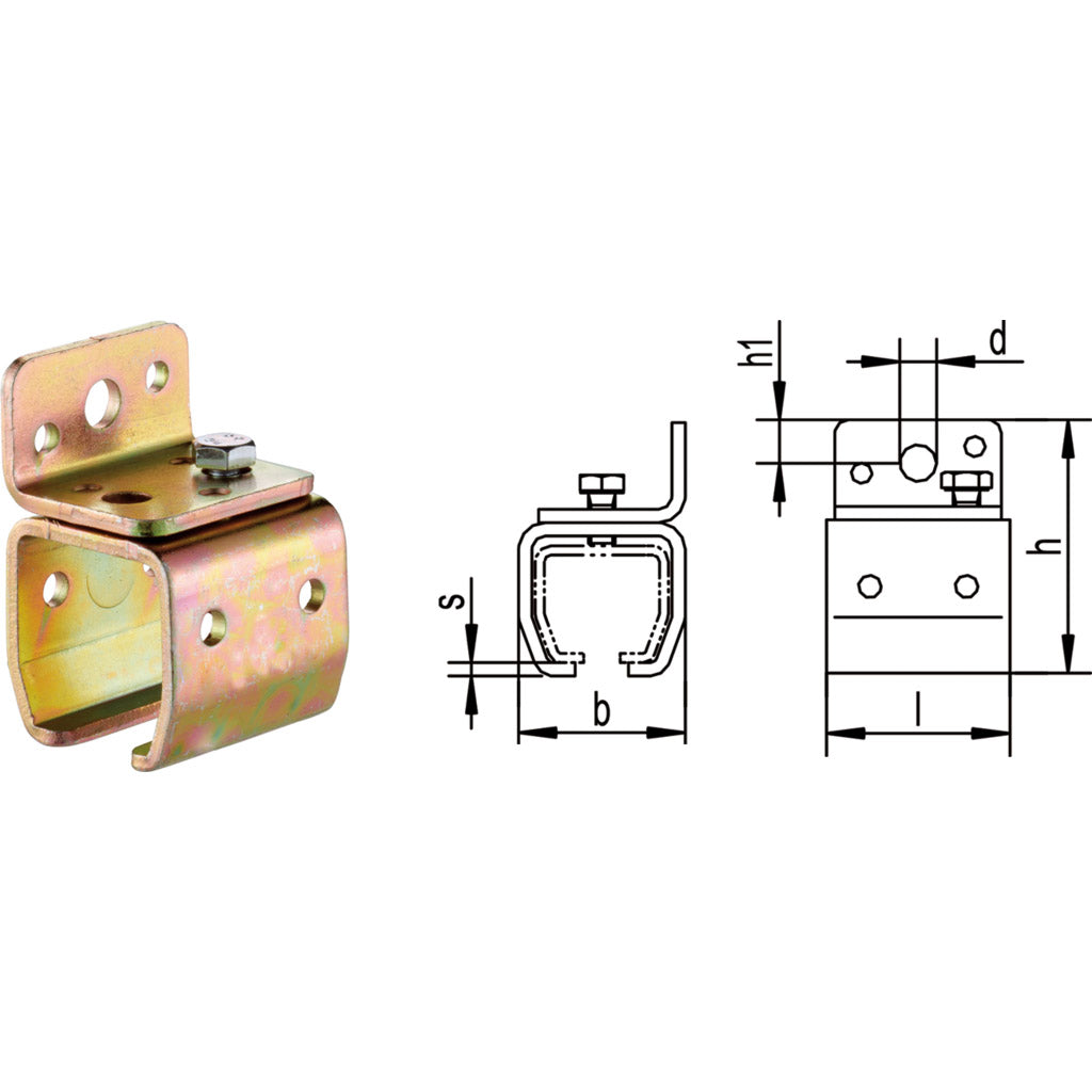 Wall mounting sleeve 45/01