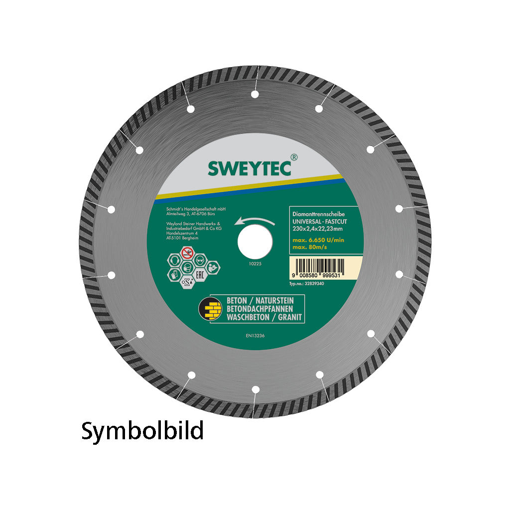 Diamond cutting disc DCU-FAST CUT
