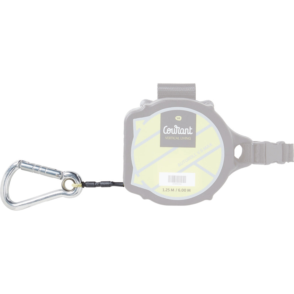 Spare rope including carabiner