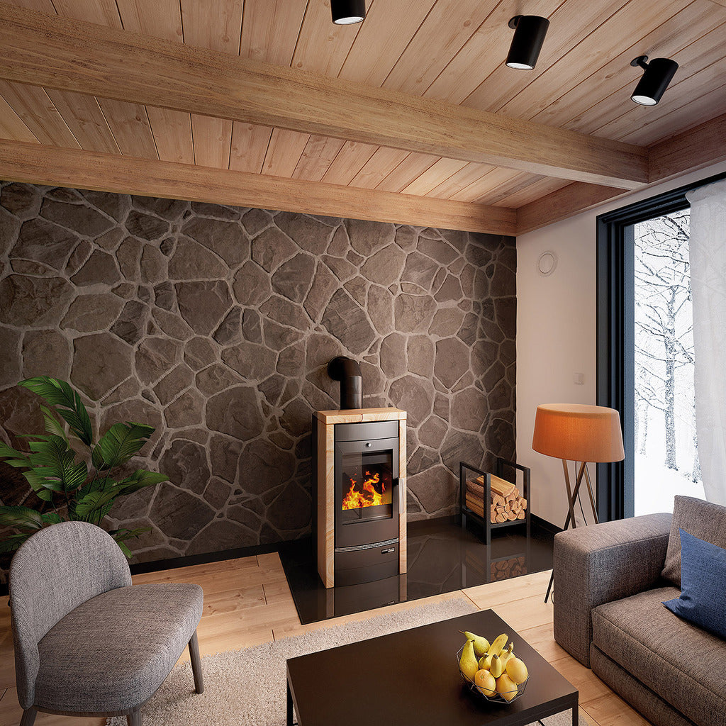 Haas+Sohn water-bearing fireplace stove AQUA RIVA-II EASY 345.15-ST