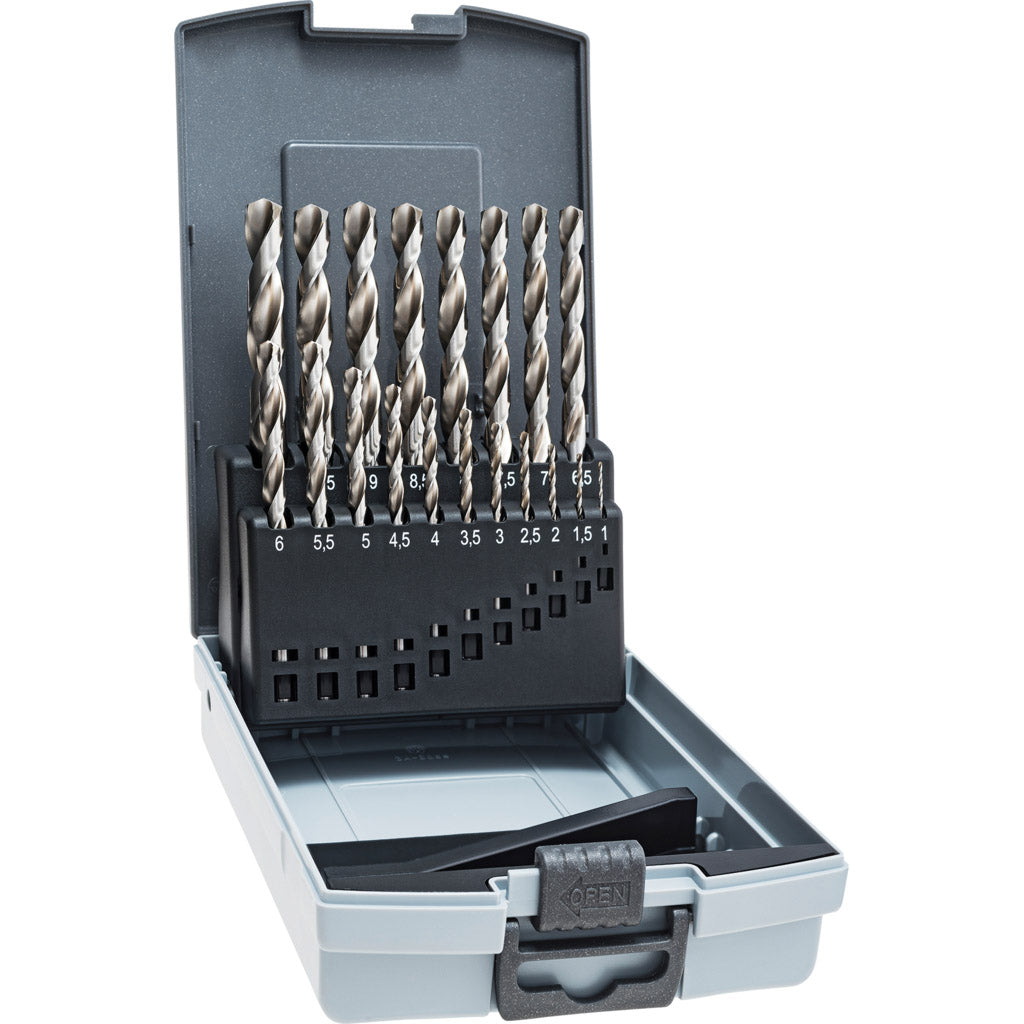 Twist drill cassette HSS DIN 338