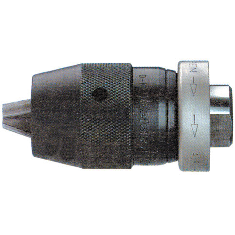 Impact-resistant keyless drill chuck