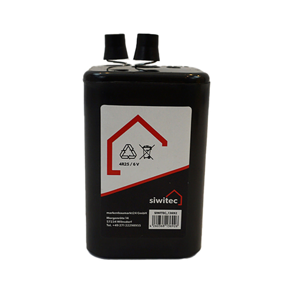 Block battery type 4R25