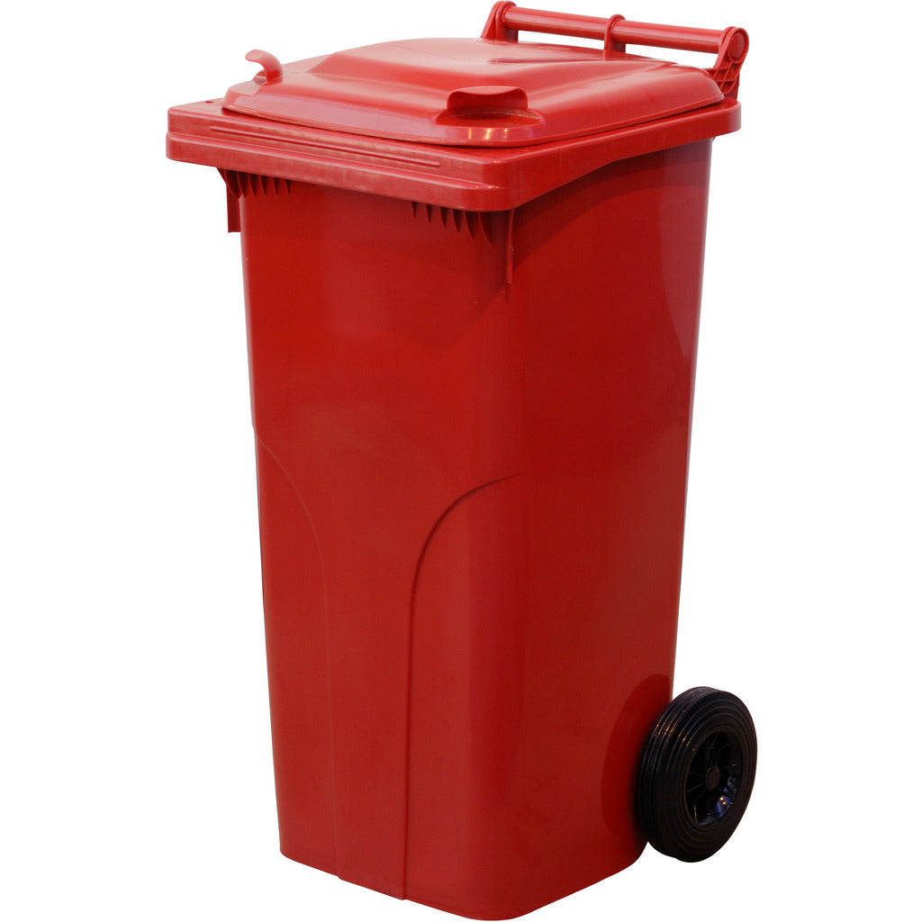 Waste and recyclables collection container / 2-wheel container (F)