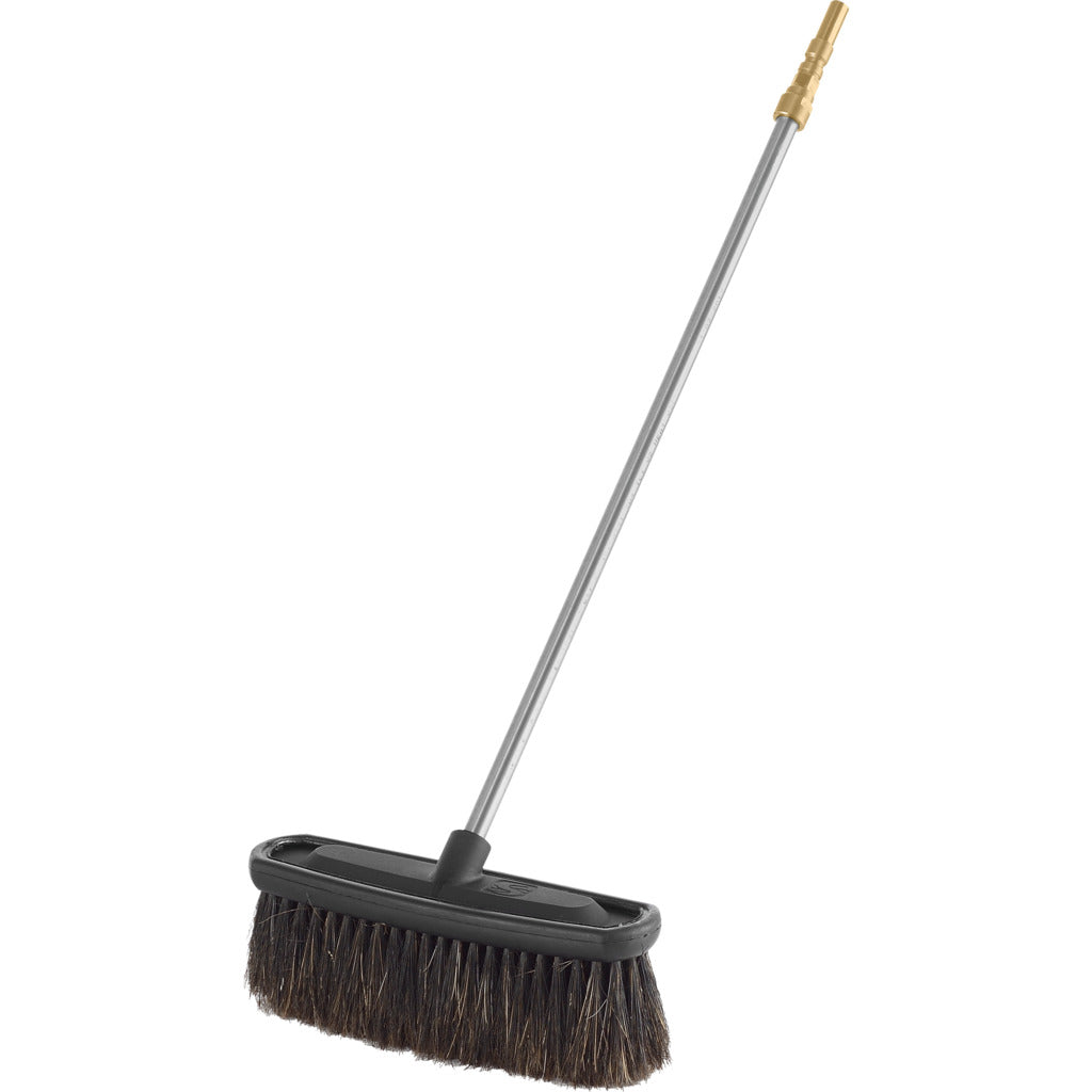 Washing brush crosswise