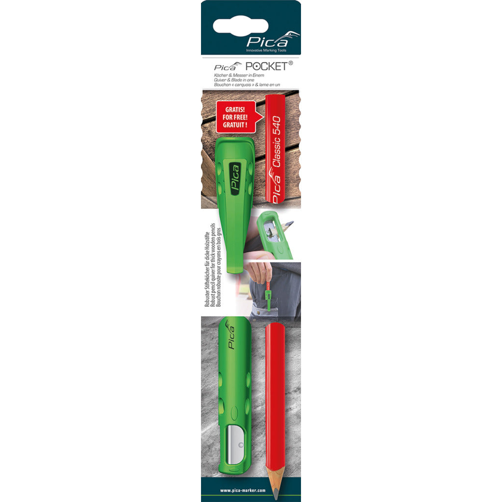 Pocket mit 1 Zimmermannstift