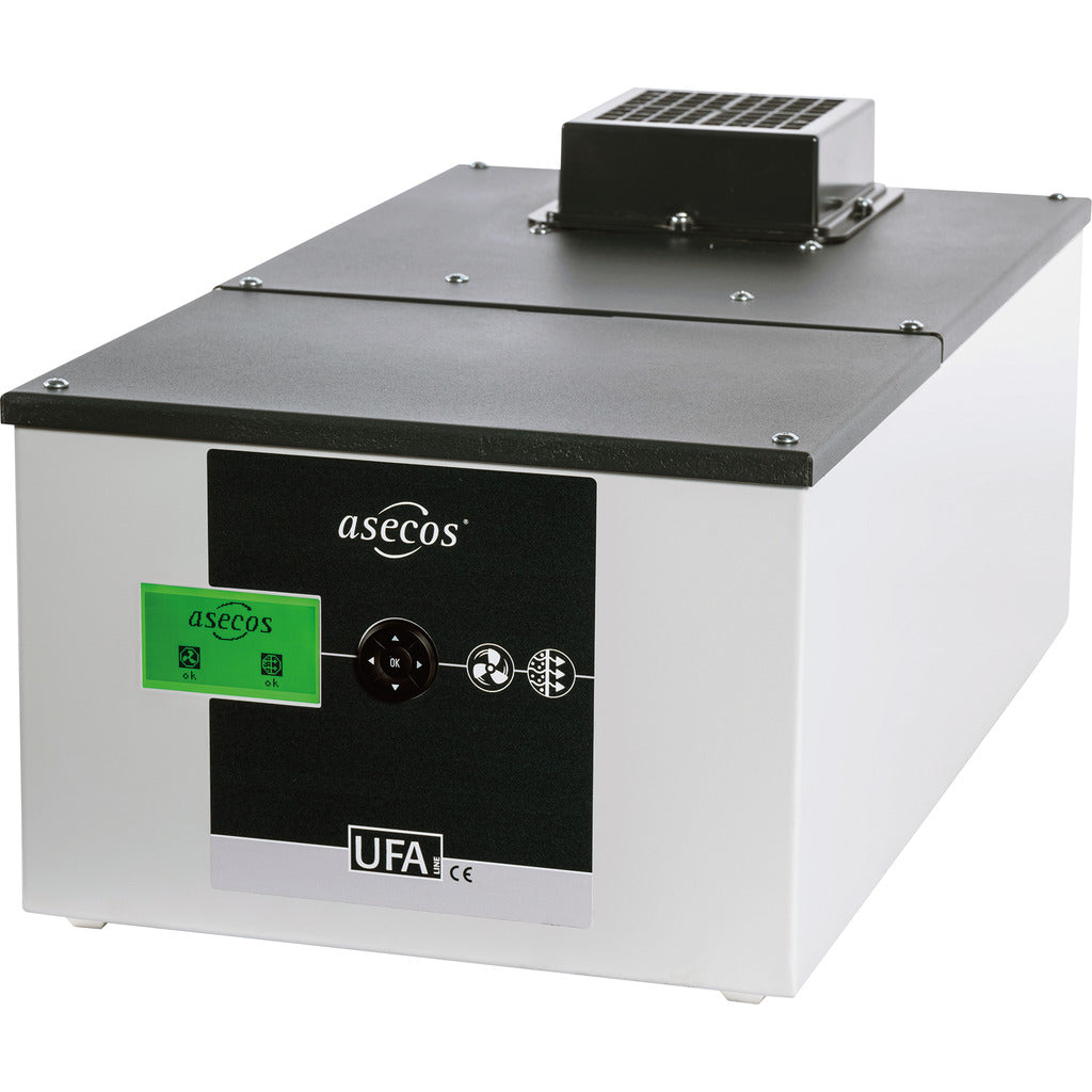 Umluftfilteraufsatz mit Abluftüberwachung