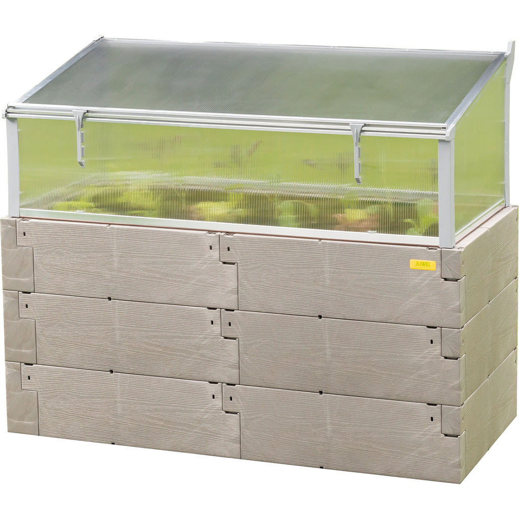 Set combinato di aiuole rialzate Juwel "Timber"