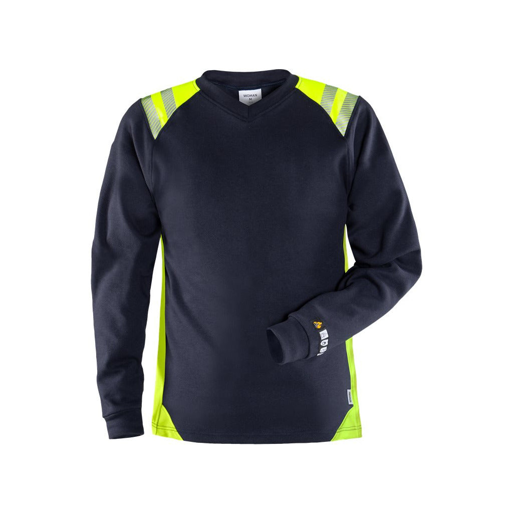 T-shirt da donna Flamestat, la 7358 ATS