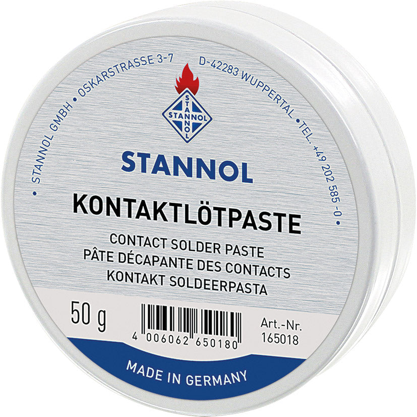 Contact solder paste