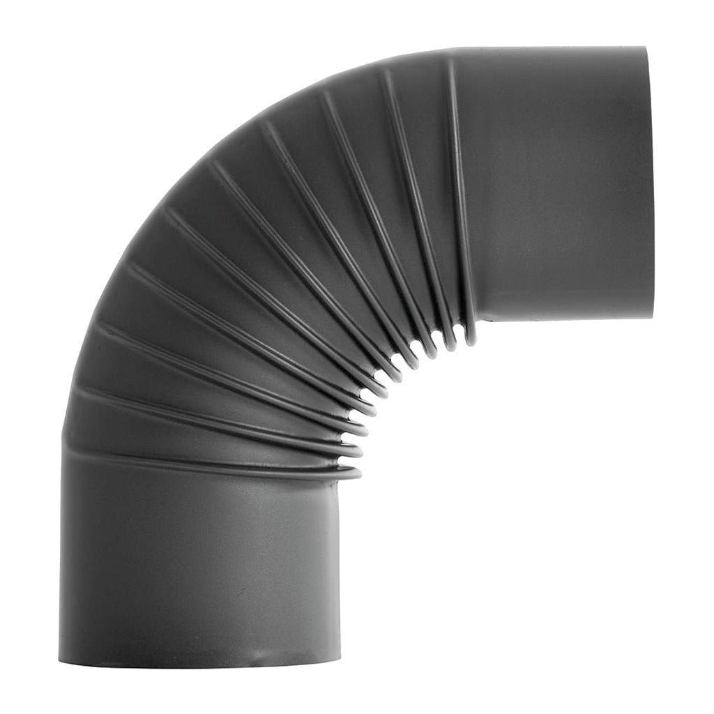 Bertrams flue pipe elbow without cleaning door 90° rigid / PELLET senotherm®