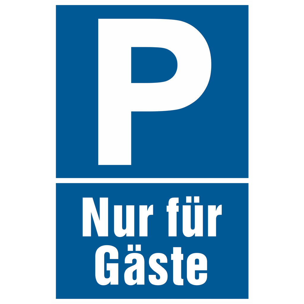 Sign - Parking - Guests only