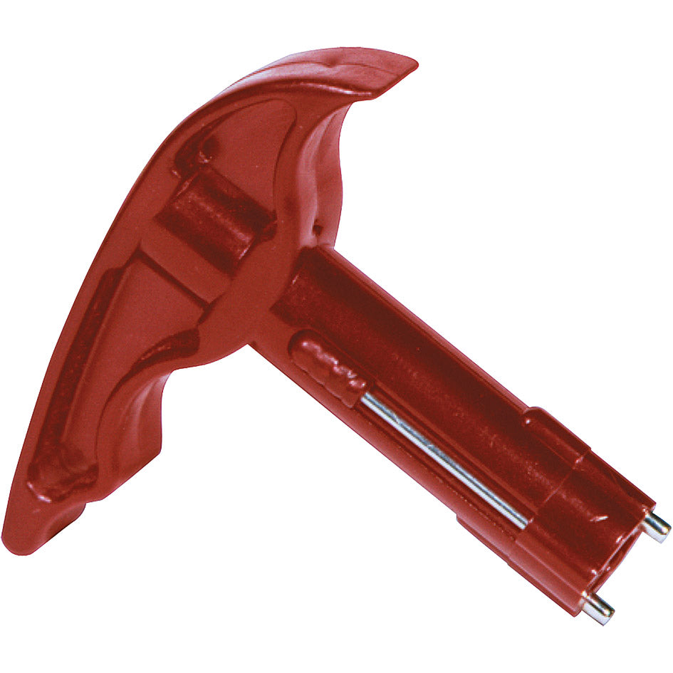 Secura key for construction site warning light