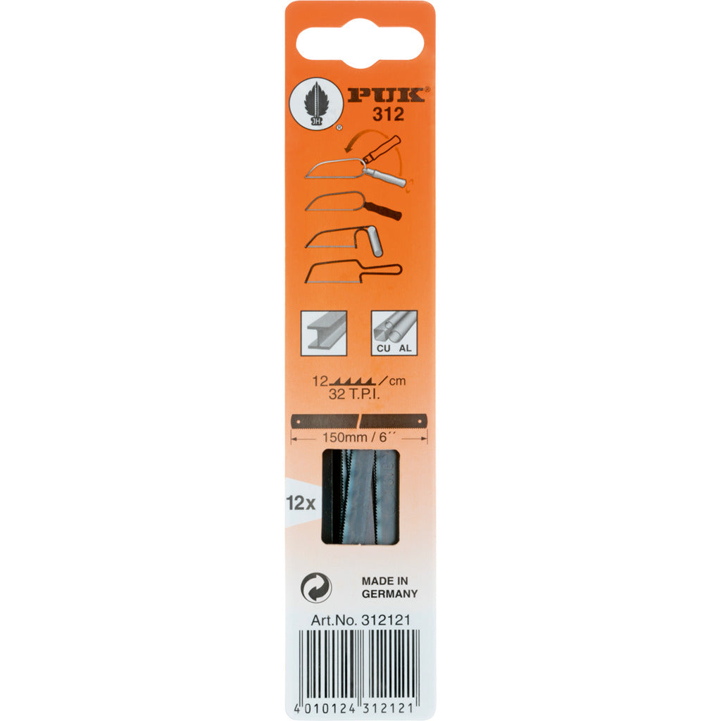 Hand saw blade 312 for PUK® universal saw