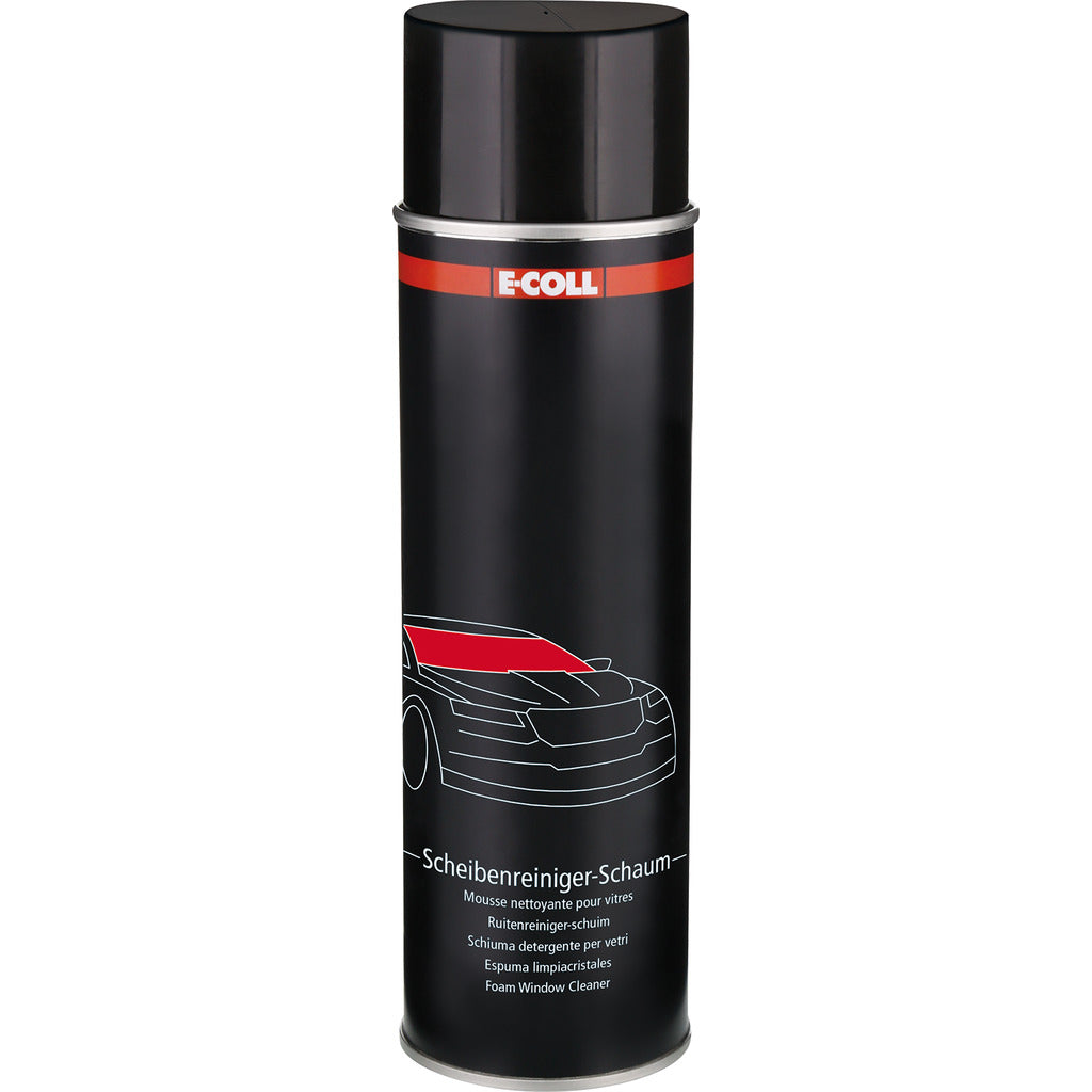 Windshield washer foam