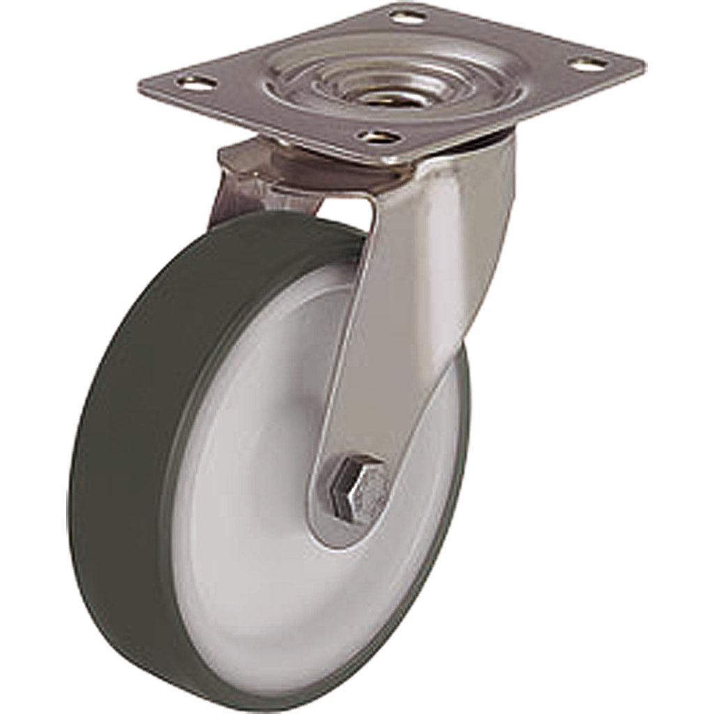 Stainless steel swivel castor LEX-POTH 100G