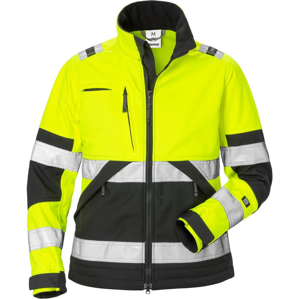 Giacca softshell ad alta visibilità da donna classe 2 4183 WYH