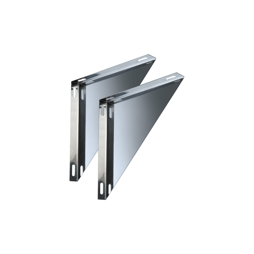 Supporto da parete Bertrams / camino in acciaio inox
