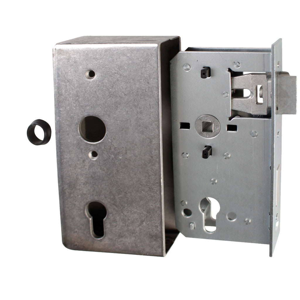 Gate lock for profile cylinder