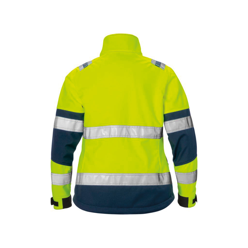 Giacca softshell ad alta visibilità da donna classe 2 4183 WYH