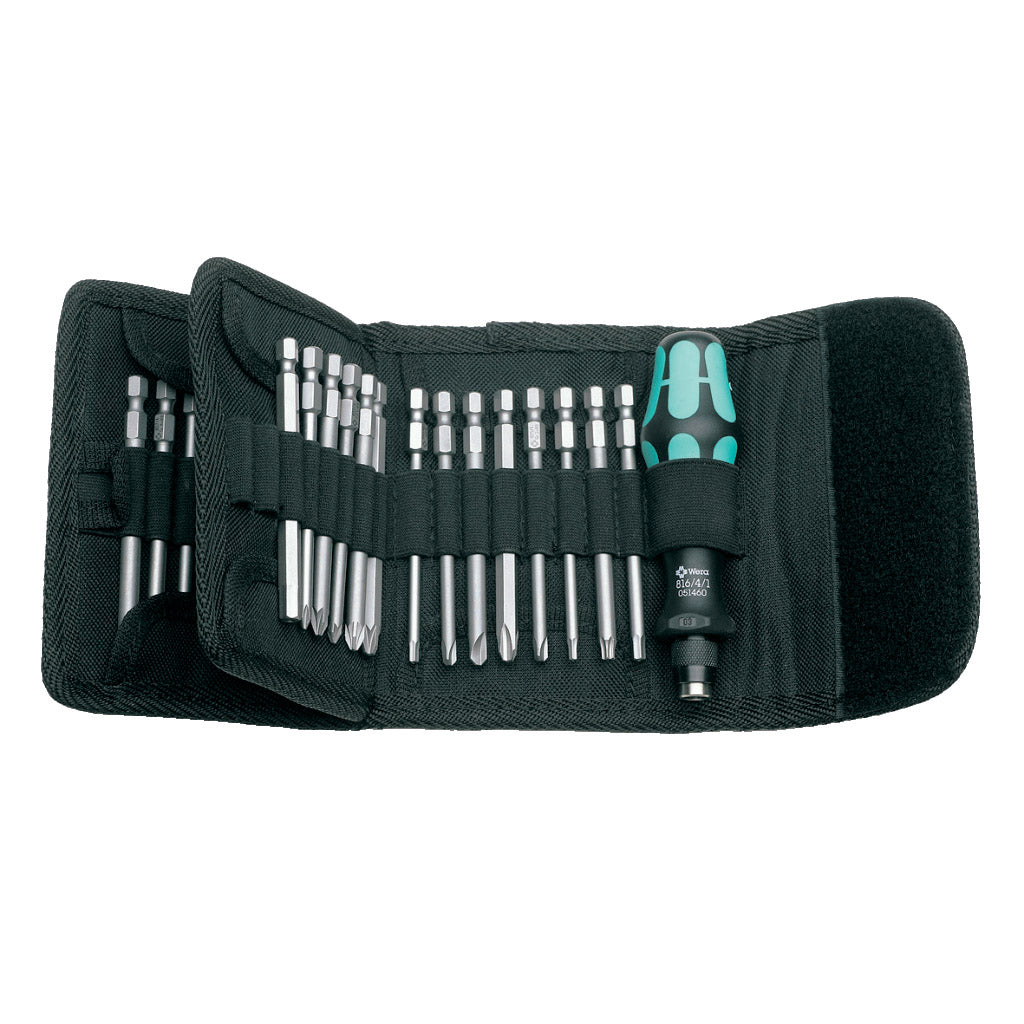 Screwdriver bit set KOMPAKT 62 with bag