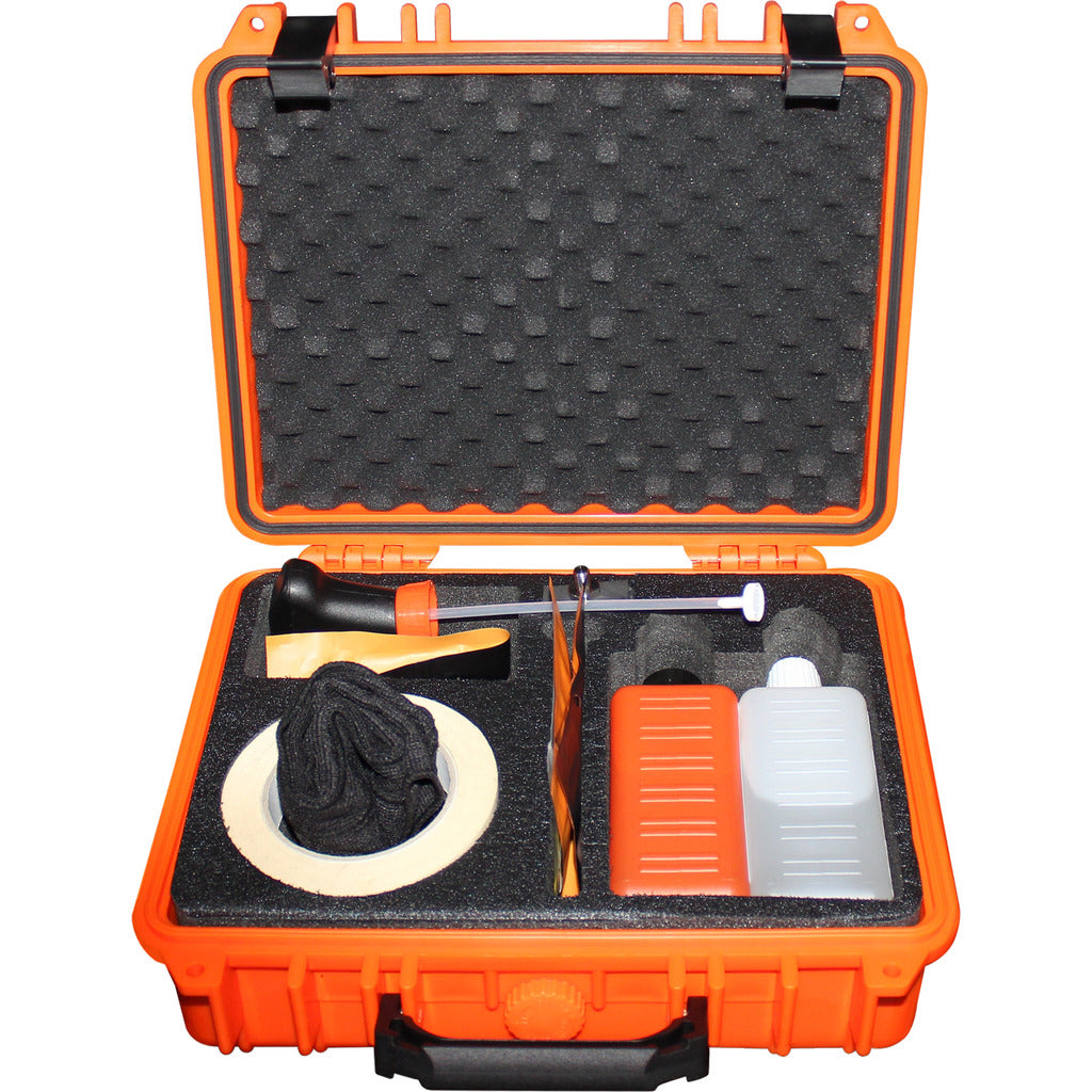 Markierungssatz im Koffer