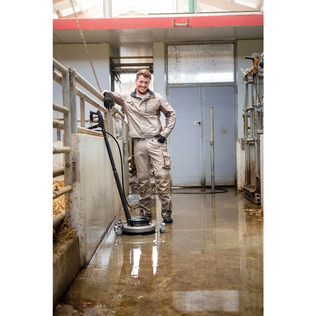 Floor washer Round Cleaner UFO long / stainless steel