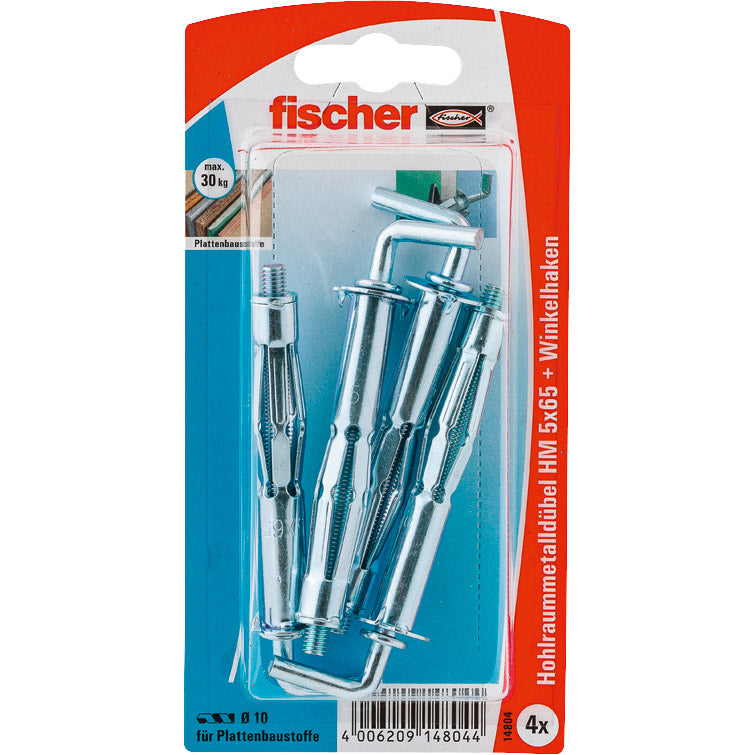 Fischer cavity metal anchor with hook SB