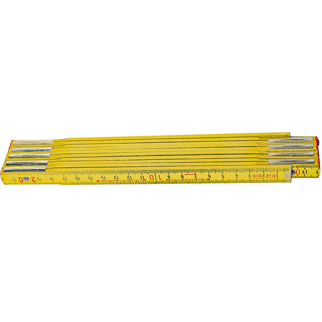 Plastic folding rule