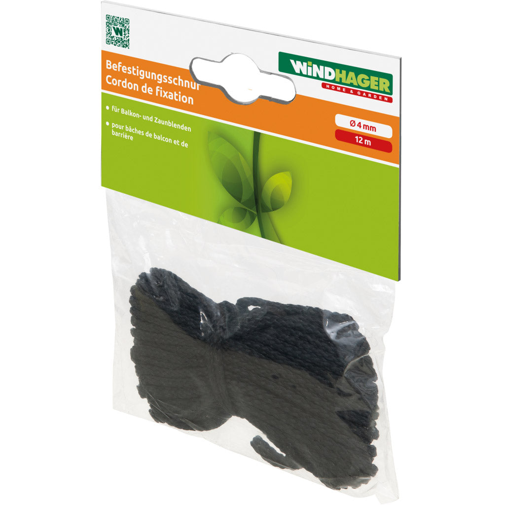 Befestigungschnur für Balkon- und Zaunblenden